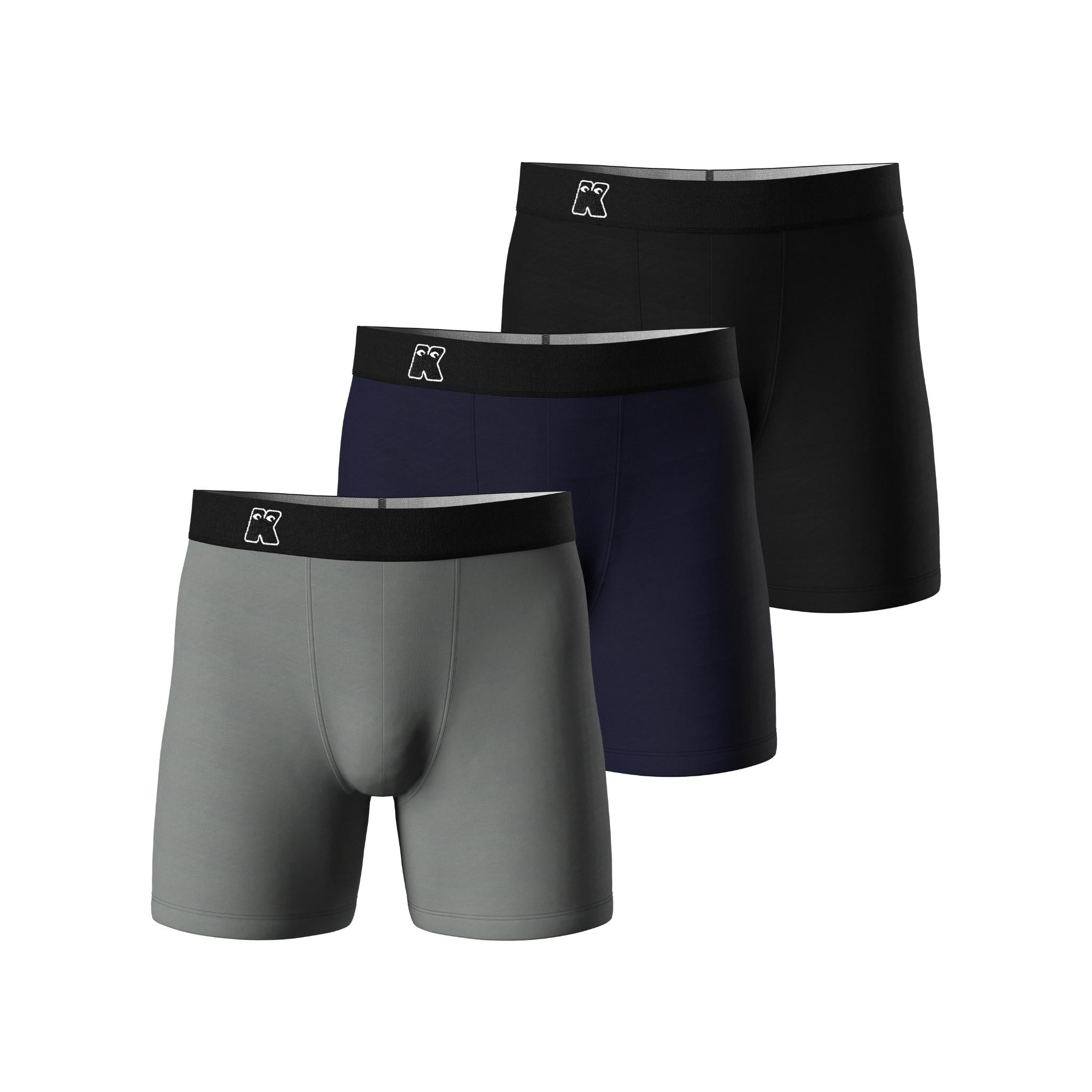 Booie Boxer 6" 3-Pack